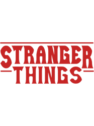 Best Selling Stranger Things Logo