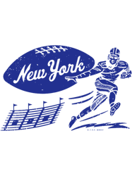 Vintage FootballNew York Giants (Blue New York Wordmark)