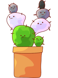 Happy Aromantic Cacti