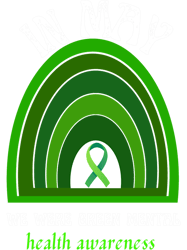 in may we wear green mental health awareness Premium