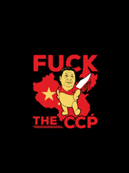 Fuck CCP Fuck Chinese Communist Party. Graphic
