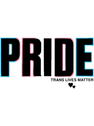 PRIDE Hydration Logo (Trans)