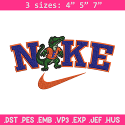Florida Gators embroidery design, Sport embroidery, Nike design, Embroidery file, Embroidery shirt, Digital download