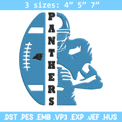 Football Player Carolina Panthers embroidery design, Carolina Panthers embroidery, NFL embroidery, sport embroidery.
