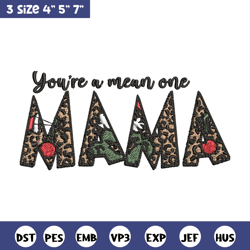 Mama Grinch Embroidery design, Mama Grinch Embroidery, logo design, Embroidery File, logo shirt, Instant download.