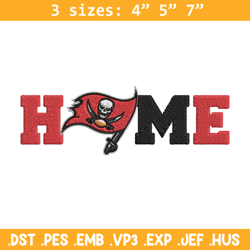 Tampa Bay Buccaneers Home embroidery design, Buccaneers embroidery, NFL embroidery, logo sport embroidery.