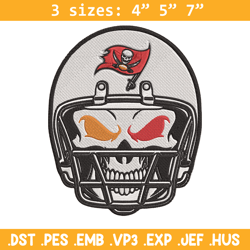Tampa Bay Buccaneers skull embroidery design, Buccaneers embroidery, NFL embroidery, logo sport embroidery.