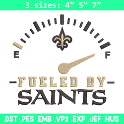 Fueled By Haters New Orleans Saints embroidery design, New Orleans Saints embroidery, NFL embroidery, sport embroidery.