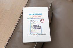 Test Bank For Health Assessment in Nursing 7th Edition by Weber full original 2023