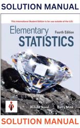 Solution Manual - Elementary Statistics 4th Edition by William Navidi & Barry Monk - Complete