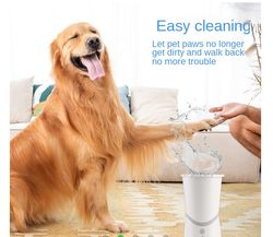 Pet Automatic Foot Washing Cup Smart Automatic Dog Cat Cleaning Paw Pet Cleaning Cup