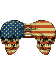 Forward Double Skulls Patch
