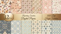 Louis Lv Vuitton Seamless Background Pattern Pack Seamless Template