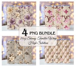 Floral Pastel Flower Seamless  Template Louis Tumbler  Chanel Tumbler Wrap Lv Pattern Pack Seamless Template