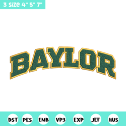 Baylor Bears logo embroidery design, NCAA embroidery,Sport embroidery, logo sport embroidery, Embroidery design