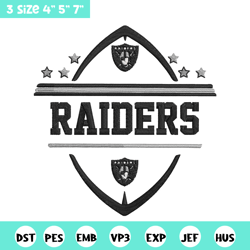 Ball Las Vegas Raiders embroidery design, Raiders embroidery, NFL embroidery, logo sport embroidery, embroidery design.