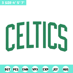 Boston Celtics logo embroidery design, NBA embroidery, Sport embroidery, Logo sport embroidery,Embroidery design