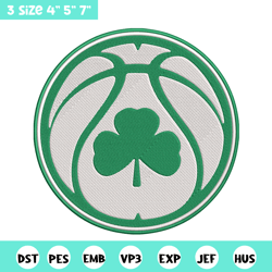 Boston Celtics logo embroidery design, NBA embroidery,Sport embroidery, Logo sport embroidery, Embroidery design