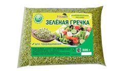 Green buckwheat (For health food advocates, raw foodists and vegetarians. Recommended for oncology) 500gr/1kg