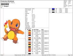 Charmander Embroidery Designs, Embroidery Designs, Machine Embroidery Designs, Embroidery Designs For Machine