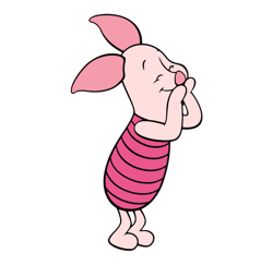 Piglet Svg, Winnie the Pooh Svg, Disney Svg, Winnie the Pooh Svg Cut File, Digital Download (4)