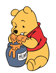 Winnie the Pooh Svg, Pooh Bear Svg, Disney Svg, Winnie the Pooh Svg Cut File, Digital Download (11)