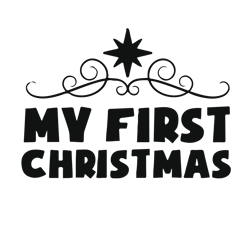my first christmas svg, baby first christmas svg, baby xmas svg, christmas baby svg, holidays svg, digital download (7)