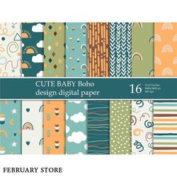 cute baby boho pattern