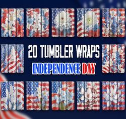 independence day tumbler wraps bundle | sublimation tumbler bundle | digital download