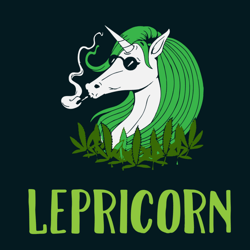 lepricorn svg, unicorn svg, cannabis svg, cannabis clipart, weed svg, marijuana svg, weed leaf svg, digital download