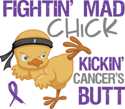 fightin' mad chick kickin' cancer's butt svg, breast cancer svg, cancer awareness svg, cancer survivor svg (1)