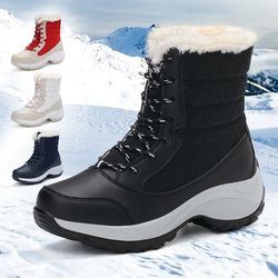 Ankel Boots for Women Winter Outdoor Warm Snow Boots
