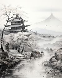 Japanese Ukiyo-e Print PRINTABLE Art, Japanese Gallery Wall Art Digital Print Instant Download 31