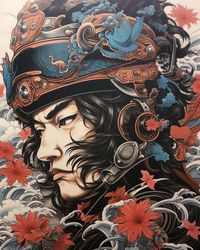 Japanese Ukiyo-e Print PRINTABLE Art, Japanese Gallery Wall Art Digital Print Instant Download 155