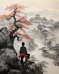 Japanese Ukiyo-e Print PRINTABLE Art, Japanese Gallery Wall Art Digital Print Instant Download 7