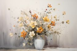 PRINTABLE DIGITAL DOWNLOAD Abstract Flowers Floral Gifts 269 Bedroom Living room Nursery room Clipart JPG