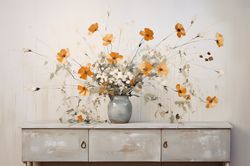 PRINTABLE DIGITAL DOWNLOAD Abstract Flowers Floral Gifts 29 Bedroom Living room Nursery room Clipart JPG