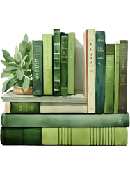My green bookshelf aesthetic books for book lovers