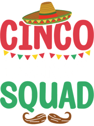 cinco drinko squad funny cinco de mayo mexican party fiesta