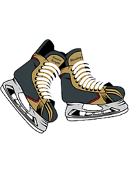 Vegas Golden Knights Hockey Skates