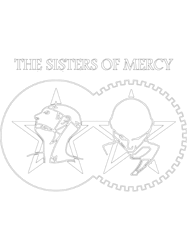 Extra Ordinary Art Design Of The Sisters Of Mercy Logo Lightweight Hoodie