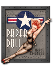 paper doll wwii nose art