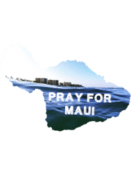 Embracing Mauis Strength Island Map Shaped by Prayers and Panorama