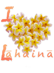 I Heart Lahaina with Plumeria