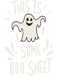 Funny Halloween Boo Ghost Costume This Is Some Boo Sheet Active(1)