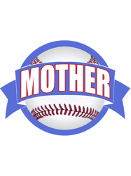 Baseball loving Mom Fitted Scoop