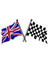 Crossed flagsRacing and Great Britain
