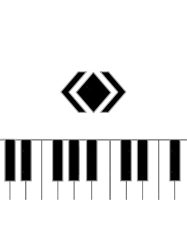Sky children of the light (cotl)Piano symbol (white)