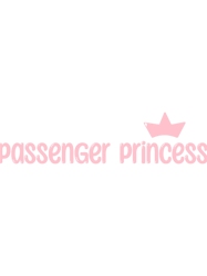 passenger princess cute lovers car decal