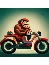 Donkey Kong amp Mario bikers